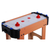 Cymbergaj dla dzieci Air Hockey Imitacja drewna + Dmuchawy powietrzne + Grzybki Krążki